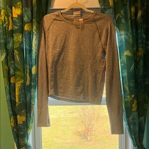 CALIA by Carrie Underwood Gray Long Sleeve Top